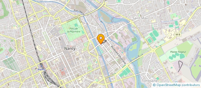 localisation de l'entreprise MADAME MARGUERITTE BENEDIC  NANCY