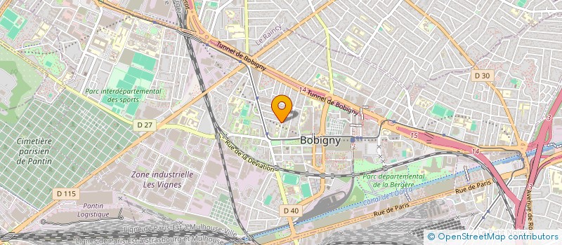 localisation de l'entreprise MADAME MARHYAM ACHIK à BOBIGNY