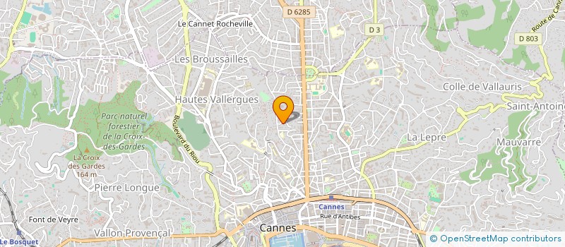 localisation de l'entreprise MADAME MARI KORHONEN à CANNES
