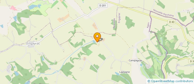 localisation de l'entreprise MADAME MARI LIIS LILLEMAA  BEAUVILLE