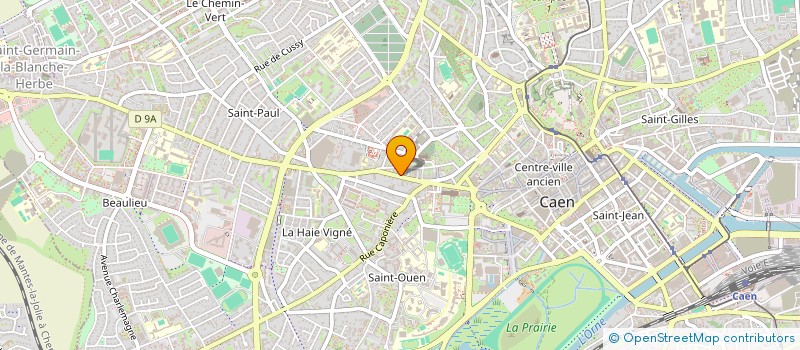 localisation de l'entreprise MADAME MARI MOULLEC à CAEN
