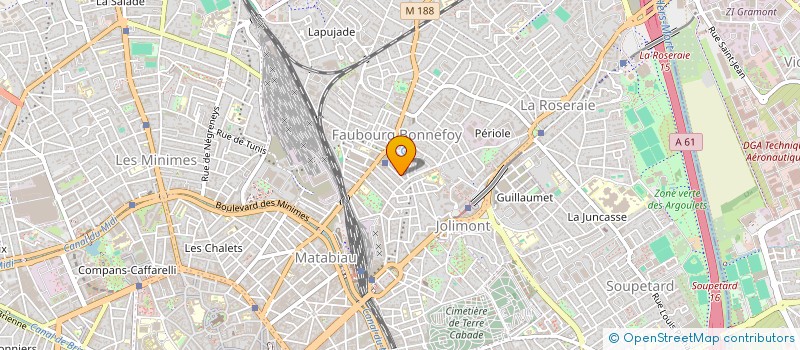 localisation de l'entreprise MADAME MARIA ABIFI à TOULOUSE