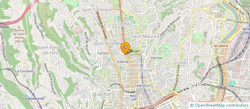 localisation de l'entreprise MADAME MARIA ADOSINDA DA FONSECA ANTUNES  NICE