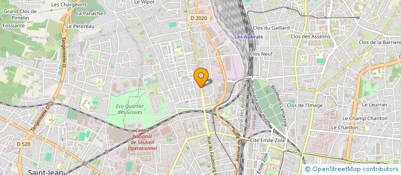 localisation de l'entreprise MADAME MARIA AGRBA à ORLEANS