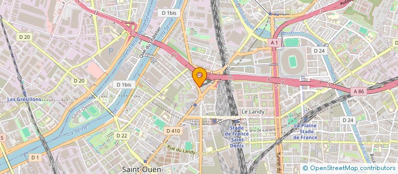 localisation de l'entreprise MADAME MARIA AGUIRRE  SAINT-DENIS