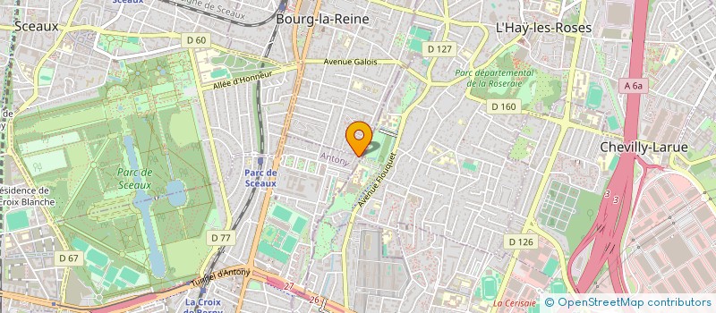 localisation de l'entreprise MADAME MARIA AHMADI-AVAZ à ANTONY