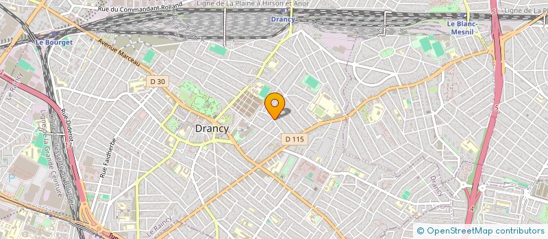 localisation de l'entreprise MADAME MARIA ALEIXO  DRANCY