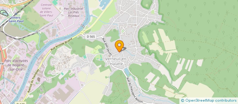 localisation de l'entreprise MADAME MARIA ALICE DE OLIVEIRA CAMEIRA à VERNEUIL-EN-HALATTE