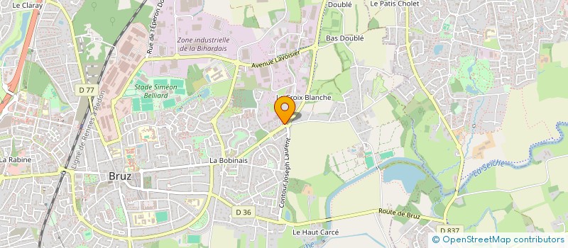 localisation de l'entreprise MADAME MARIA-ALICE GONCALVES DA FONSECA à BRUZ