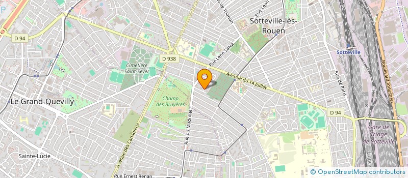localisation de l'entreprise MADAME MARIA ALLEN à SOTTEVILLE-LES-ROUEN