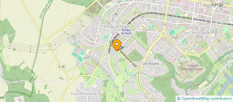 localisation de l'entreprise MADAME MARIA ALOYSIUS  COURDIMANCHE