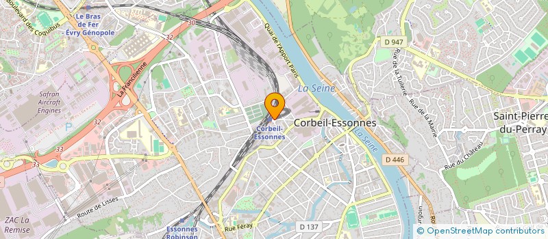 localisation de l'entreprise MADAME MARIA AMARAL à CORBEIL-ESSONNES