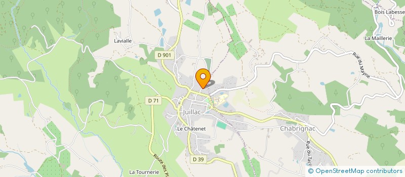 localisation de l'entreprise MADAME MARIA AMARAL à JUILLAC