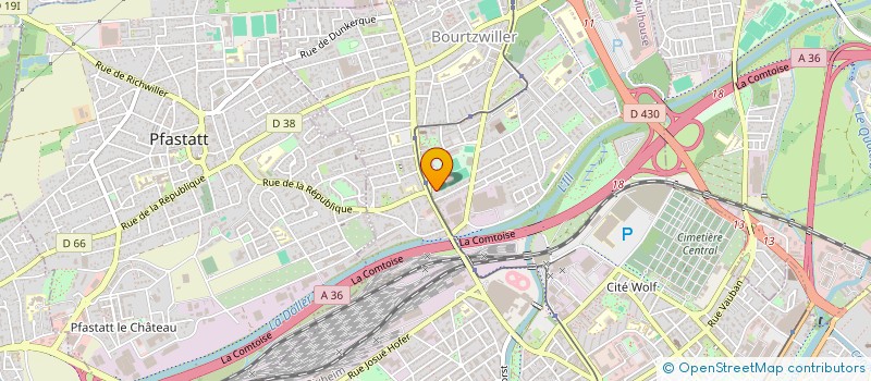 localisation de l'entreprise MADAME MARIA AMATRUDA  MULHOUSE