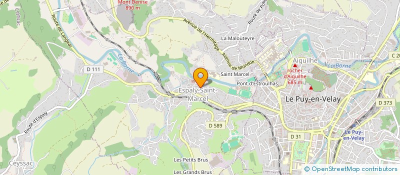 localisation de l'entreprise MADAME MARIA AMBROZIO  ESPALY-SAINT-MARCEL