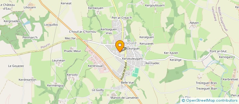 localisation de l'entreprise MADAME MARIA AMELIA CARVALHO DA SILVA à MILIZAC-GUIPRONVEL