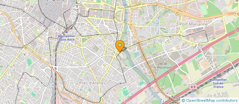 localisation de l'entreprise MADAME MARIA AMIEUX à MONTPELLIER