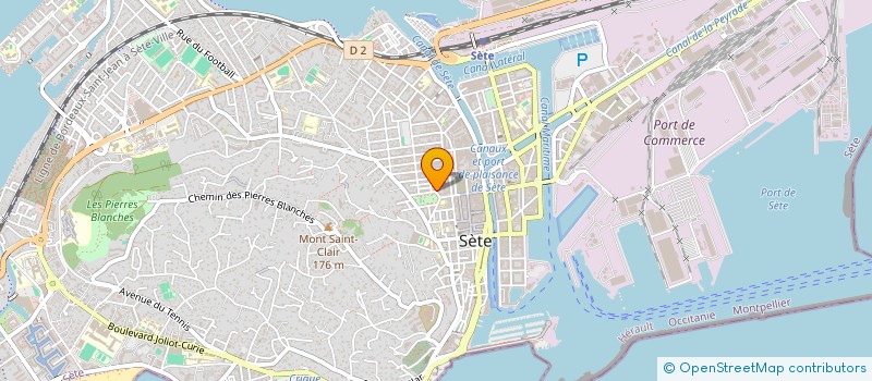 localisation de l'entreprise MADAME MARIA ANDREA VAGGIONE  SETE