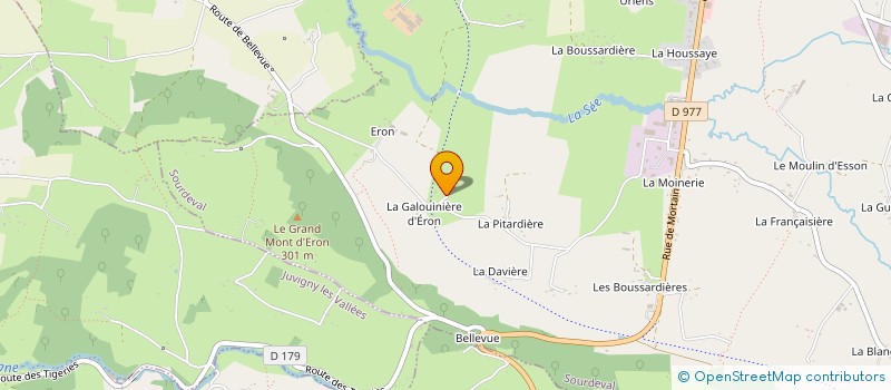 localisation de l'entreprise MADAME MARIA ANGELA DE BEER  SOURDEVAL