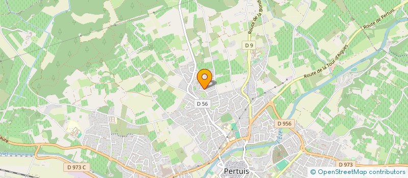 localisation de l'entreprise MADAME MARIA-ANGELE MARTIN  CABRIERES-D'AIGUES