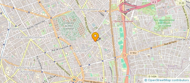 localisation de l'entreprise MADAME MARIA-ANGELES GONZALEZ  PARIS