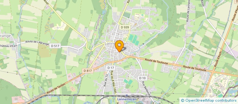 localisation de l'entreprise MADAME MARIA-ANGELICA ESTEVES  LANNEMEZAN