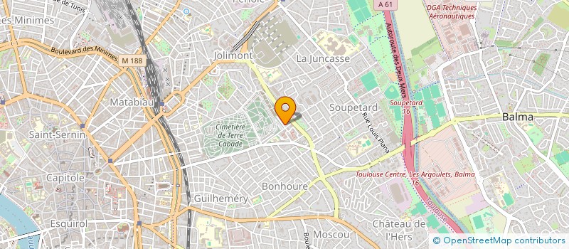 localisation de l'entreprise MADAME MARIA ANTONE à TOULOUSE