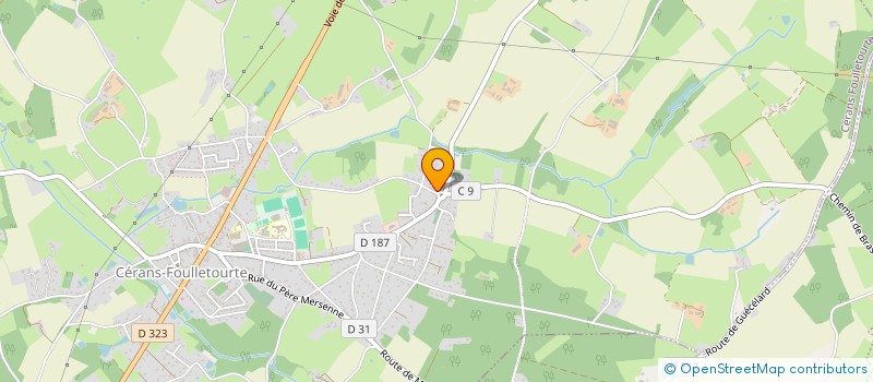 localisation de l'entreprise MADAME MARIA ANTONIA LANCA LOURO  CERANS-FOULLETOURTE