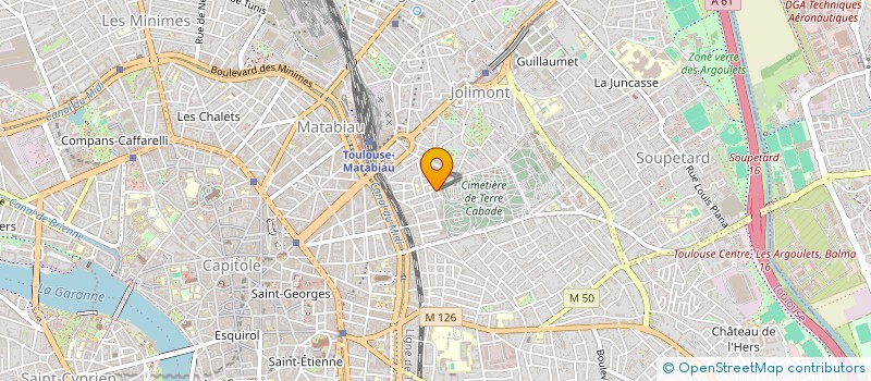 localisation de l'entreprise MADAME MARIA ANTONIA PONS CAPO à TOULOUSE