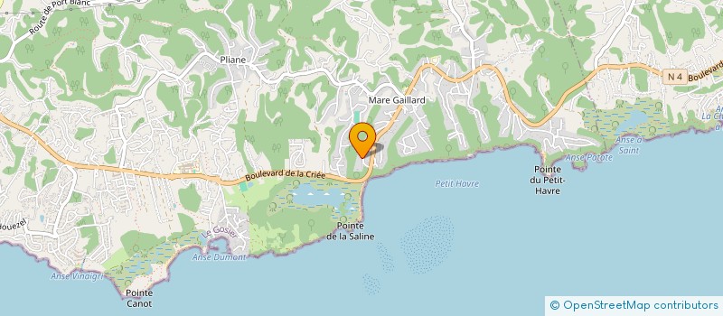 localisation de l'entreprise MADAME MARIA ANTONIA SOLANA MORENO à LE GOSIER