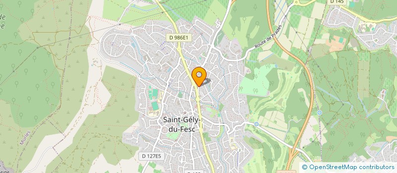 localisation de l'entreprise MADAME MARIA ANTONIETTA CALABRO  SAINT-GELY-DU-FESC