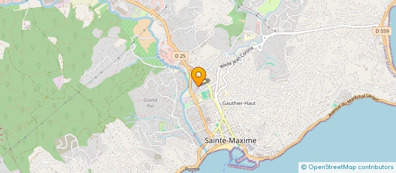 localisation de l'entreprise MADAME MARIA ANTONIO à SAINTE-MAXIME