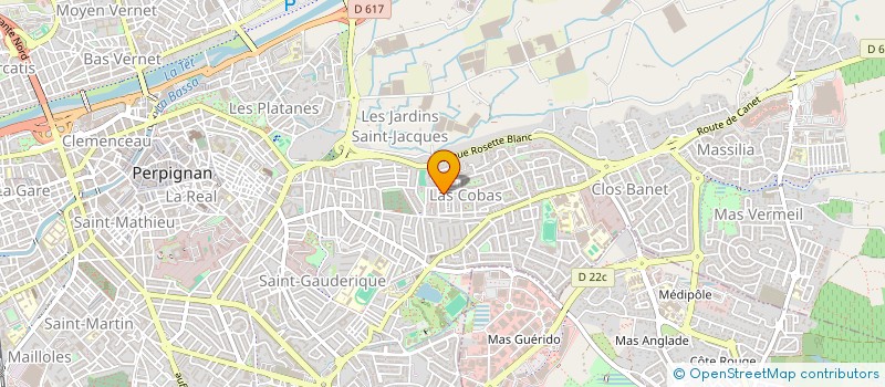 localisation de l'entreprise MADAME MARIA APARECIDA DIAS DOS SANTOS à PERPIGNAN