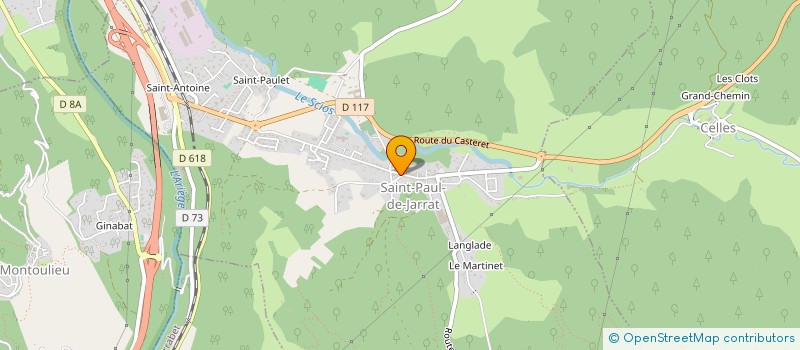 localisation de l'entreprise MADAME MARIA ARANEGA à CELLES