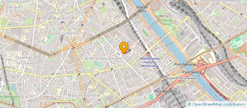 localisation de l'entreprise MADAME MARIA ARAUJO  PARIS