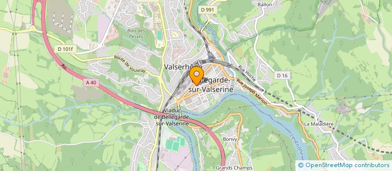 localisation de l'entreprise MADAME MARIA ARES à VALSERHONE