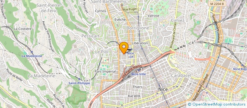 localisation de l'entreprise MADAME MARIA ARIGANELLO  NICE