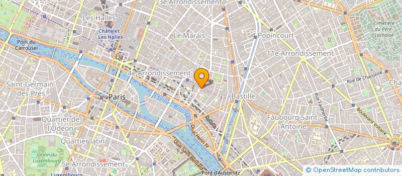 localisation de l'entreprise MADAME MARIA ARLABOSSE  PARIS