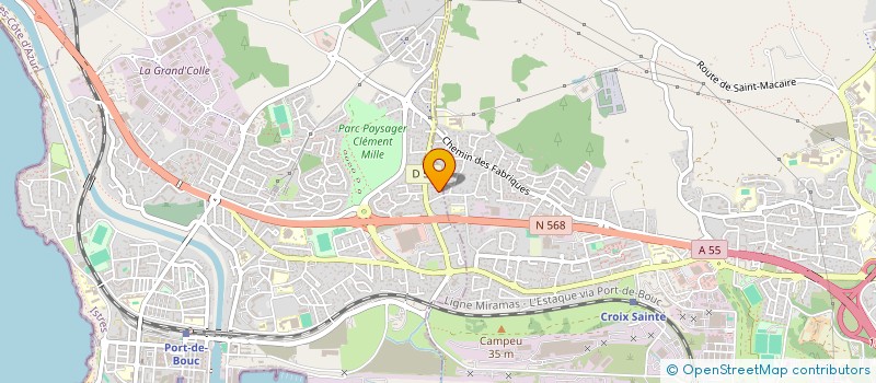 localisation de l'entreprise MADAME MARIA ARVANITAKIS  PORT-DE-BOUC