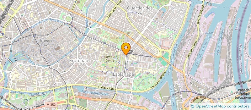 localisation de l'entreprise MADAME MARIA BALIASSOVA à STRASBOURG