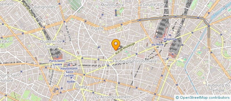 localisation de l'entreprise MADAME MARIA BANGAD  PARIS