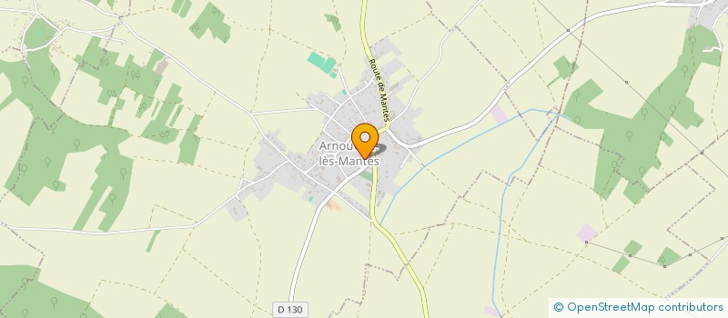 localisation de l'entreprise MADAME MARIA BARROS  ARNOUVILLE-LES-MANTES