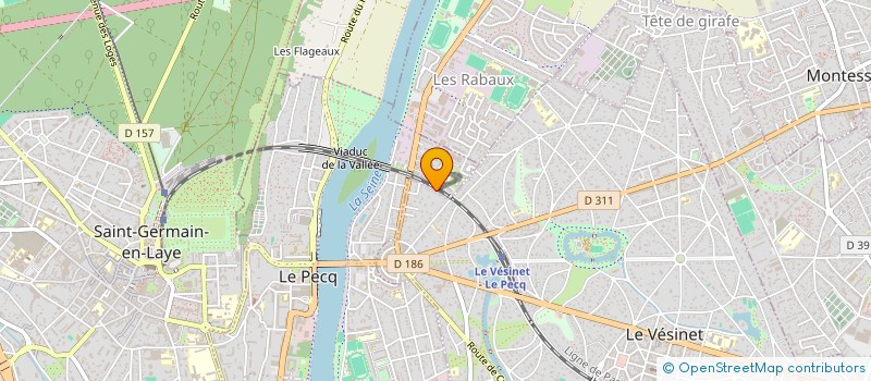 localisation de l'entreprise MADAME MARIA BAZANO NEGLIA  CROISSY-SUR-SEINE