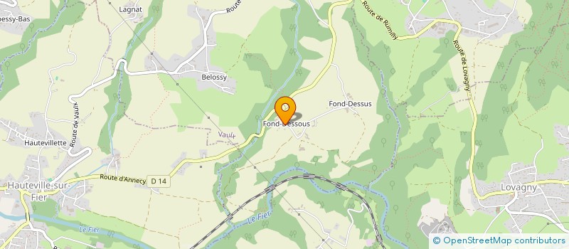 localisation de l'entreprise MADAME MARIA-BELEN RODRIGUEZ  VAULX