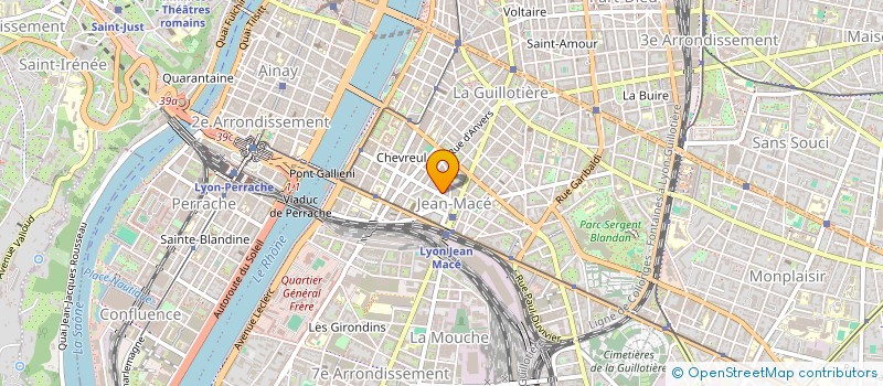 localisation de l'entreprise MADAME MARIA BELEN VILLAR DIAZ  LYON