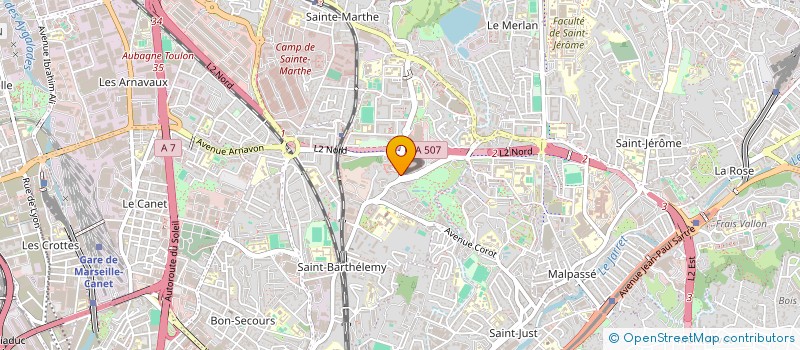 localisation de l'entreprise MADAME MARIA BENABDELMOUMENE à MARSEILLE