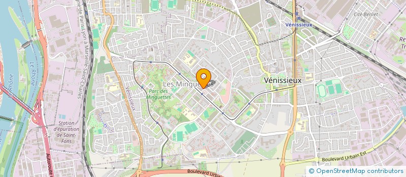 localisation de l'entreprise MADAME MARIA BENMATI  VENISSIEUX