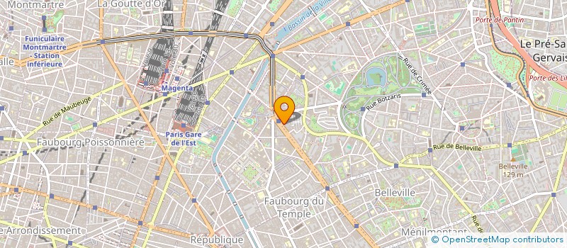 localisation de l'entreprise MADAME MARIA BENNINK  PARIS