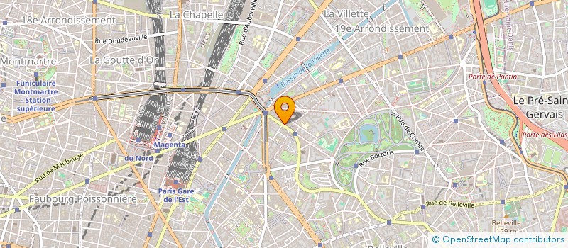 localisation de l'entreprise MADAME MARIA BENSI  PARIS