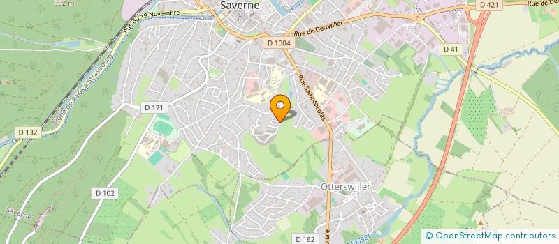 localisation de l'entreprise MADAME MARIA BERBEL CERVERA  SAVERNE